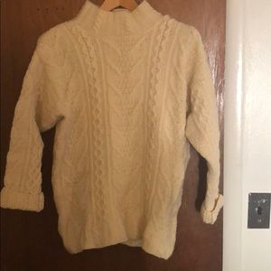 Vintage wool fisherman’s sweater